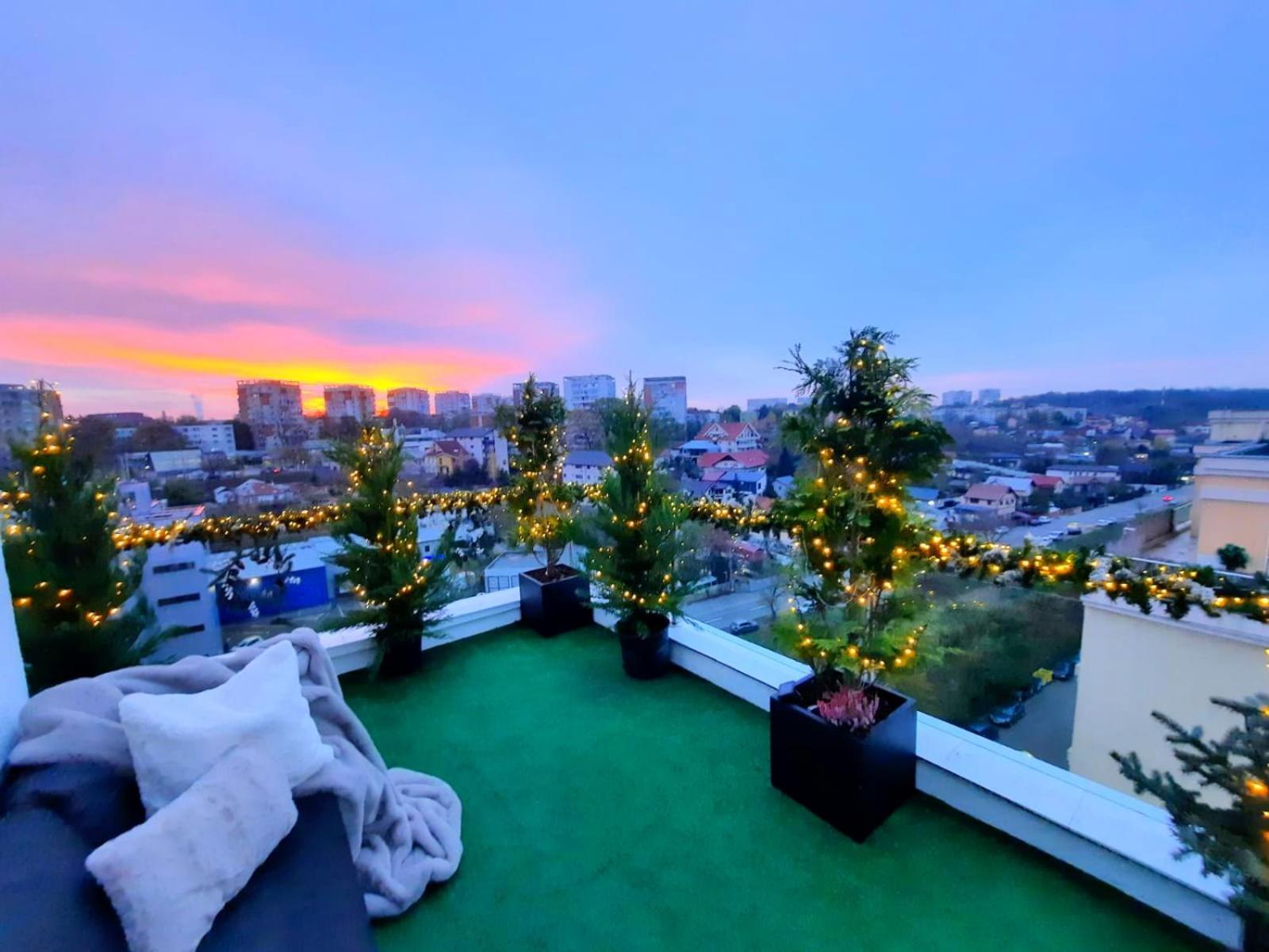 Penthouse Aeroport Iasi Apartman Kültér fotó