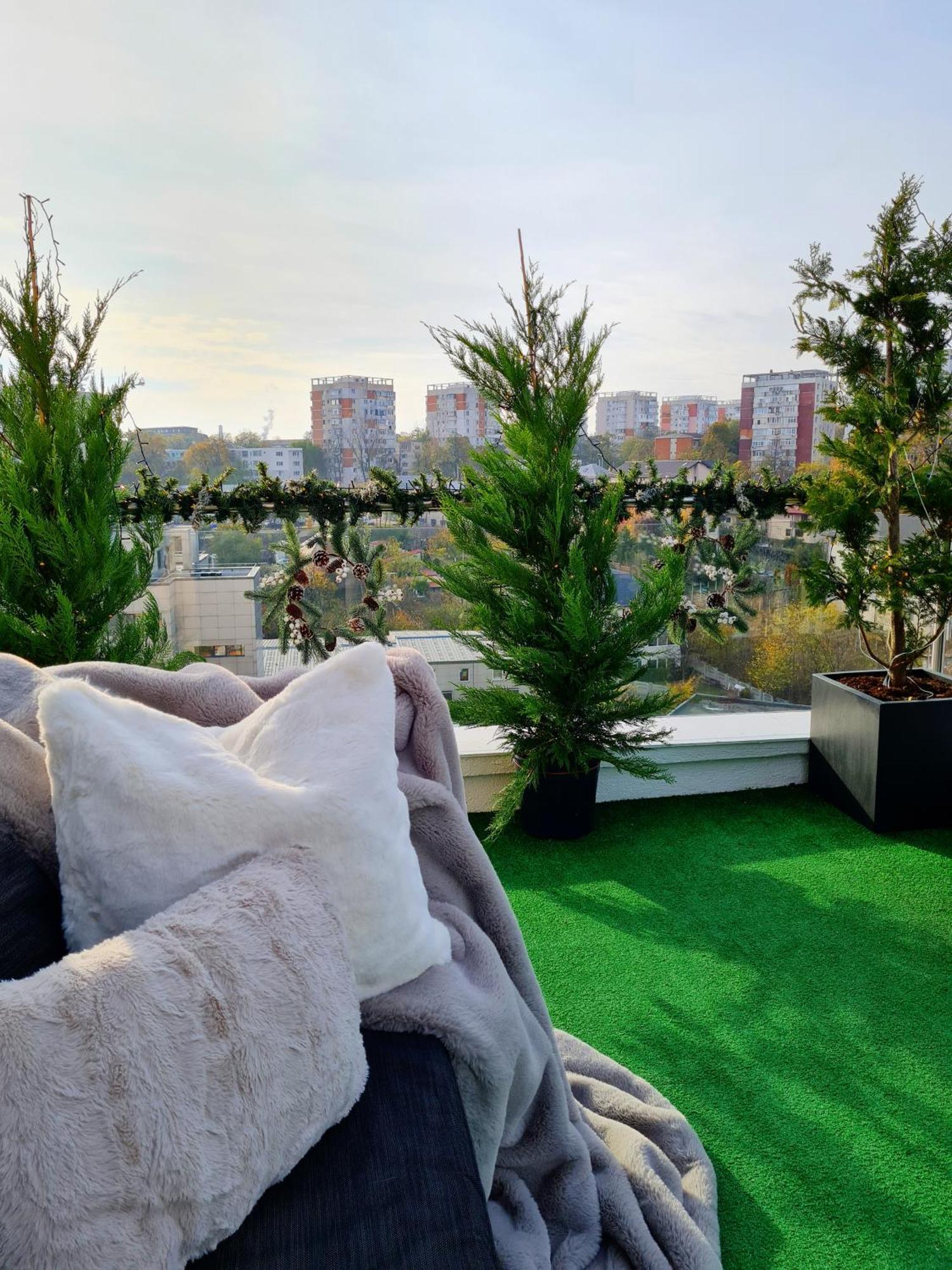 Penthouse Aeroport Iasi Apartman Kültér fotó