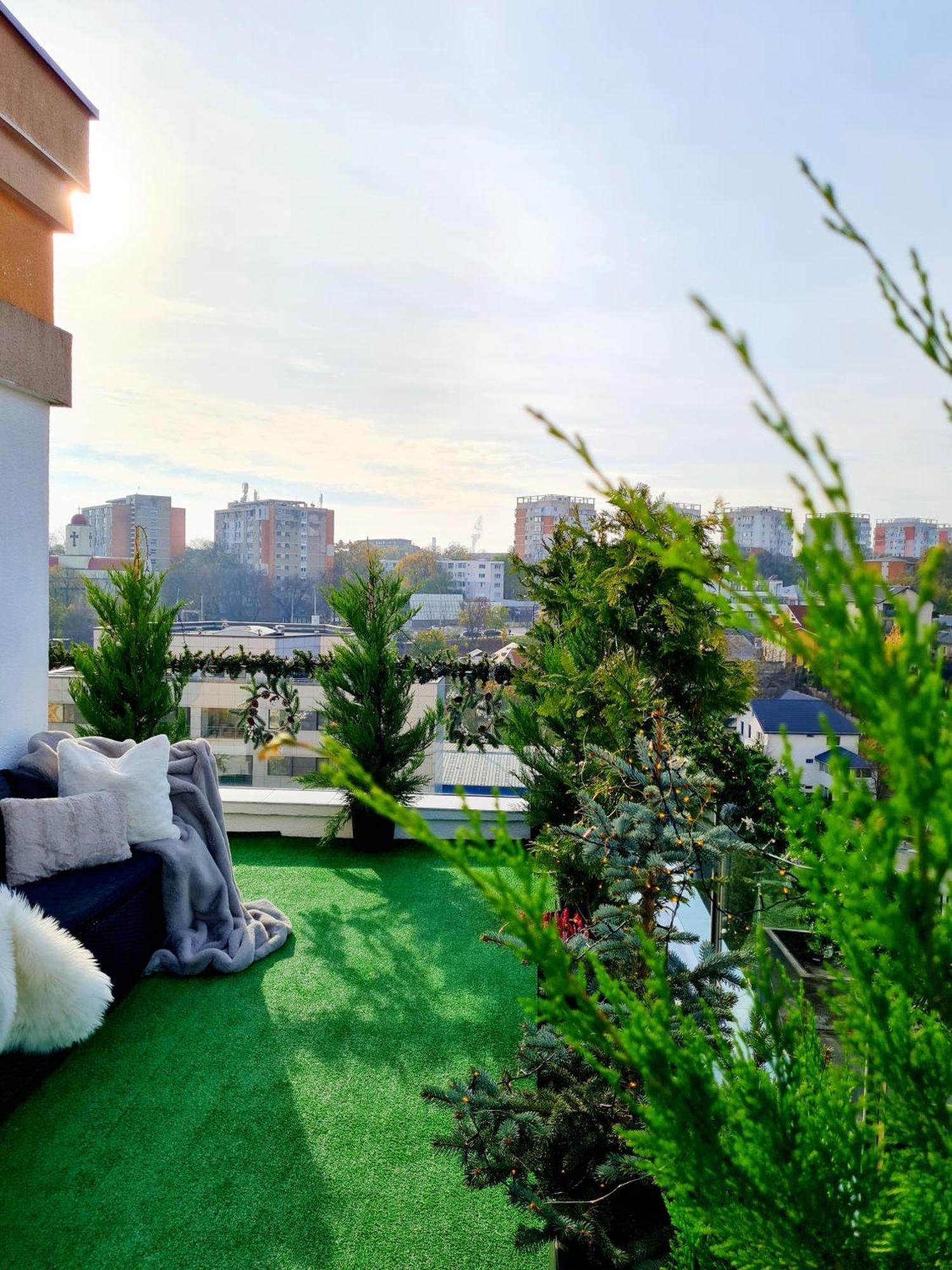 Penthouse Aeroport Iasi Apartman Kültér fotó