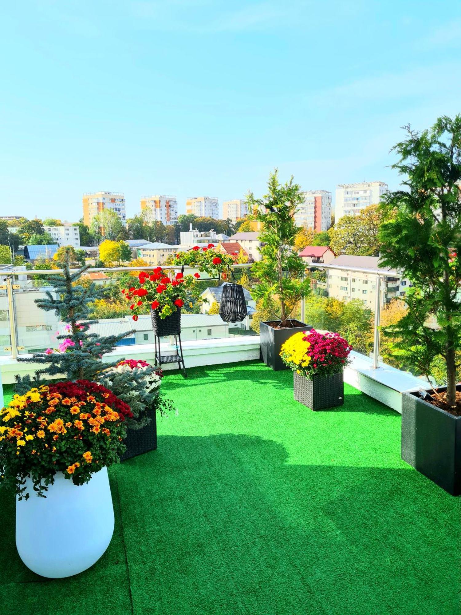 Penthouse Aeroport Iasi Apartman Kültér fotó